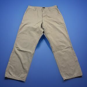 RVCA Classic Chino Pants Men’s 32x29 Khaki Americana Fit Casual